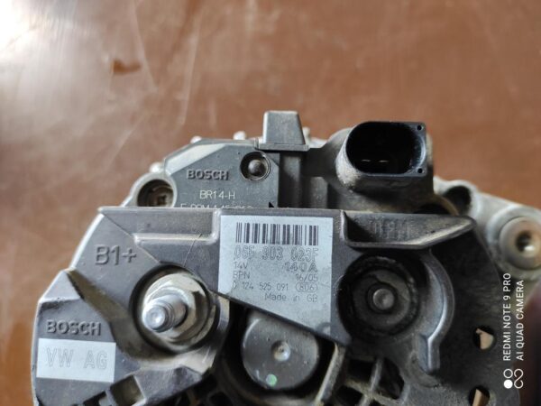 Alternador Volkswagen Passat (B6) 2.0 TDI (140 cv) - Imagen 2