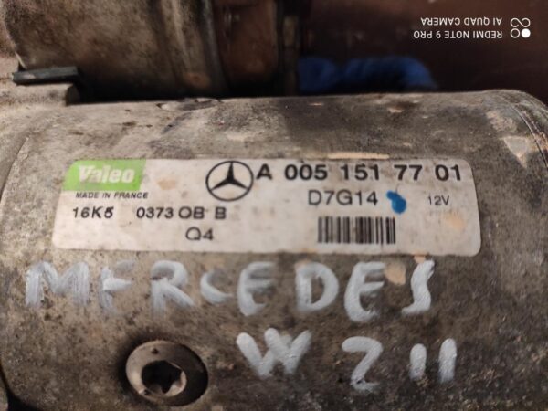 Motor de arranque Mercedes Benz Clase E (W211) E 280 CDI (190 cv) - Imagen 2