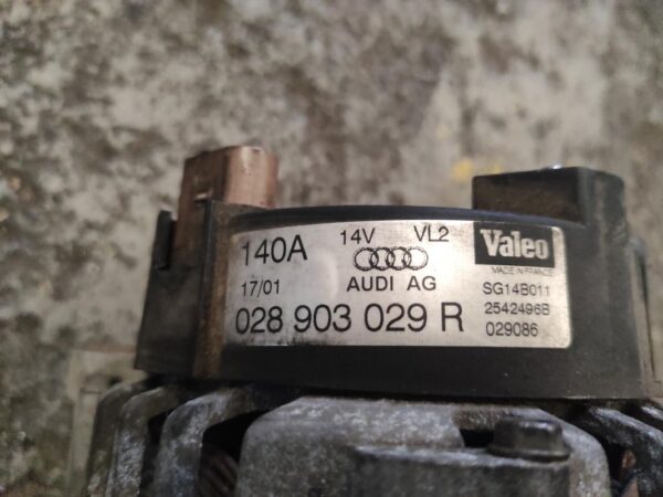 Alternador Audi A4 (B6 8E) 1.9 TDI (130 cv) - Imagen 4