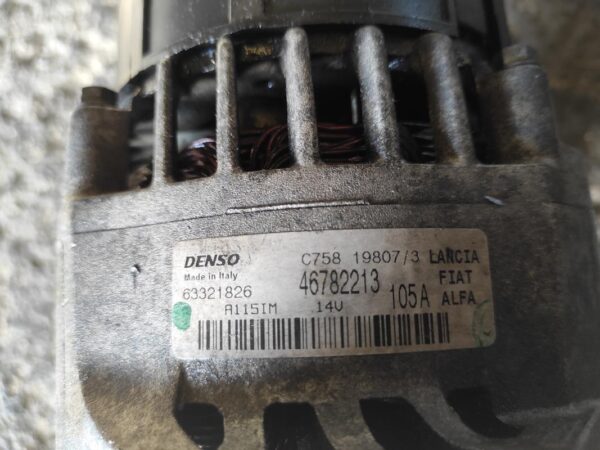 Alternador Fiat Doblo Cargo (223_) 1.9 JTD Multijet (120 cv) - Imagen 4