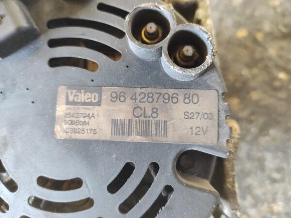 Alternador Citroen C3 I (Fase I, 2002) 1.4i (73 cv) - Imagen 4