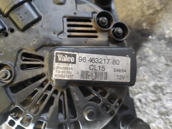 Alternador Citroen C5 I (Fase II, 2004) 1.6i HDi (109 cv) FAP - Imagen 4