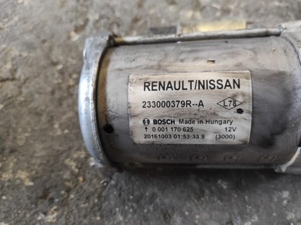 Motor de arranque Nissan Qashqai II 1.5 dCi (110 cv) - Imagen 3